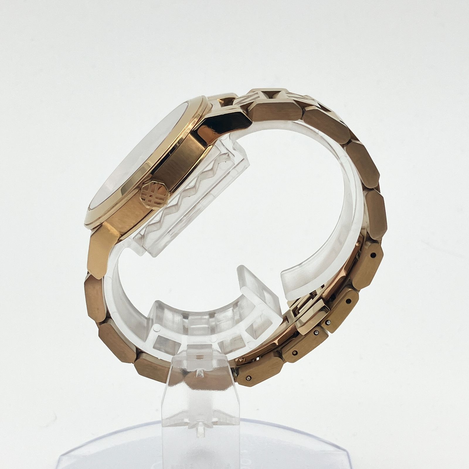 美品】バーバリー BURBERRY BU9146 腕時計 ザ・シティ チェック柄