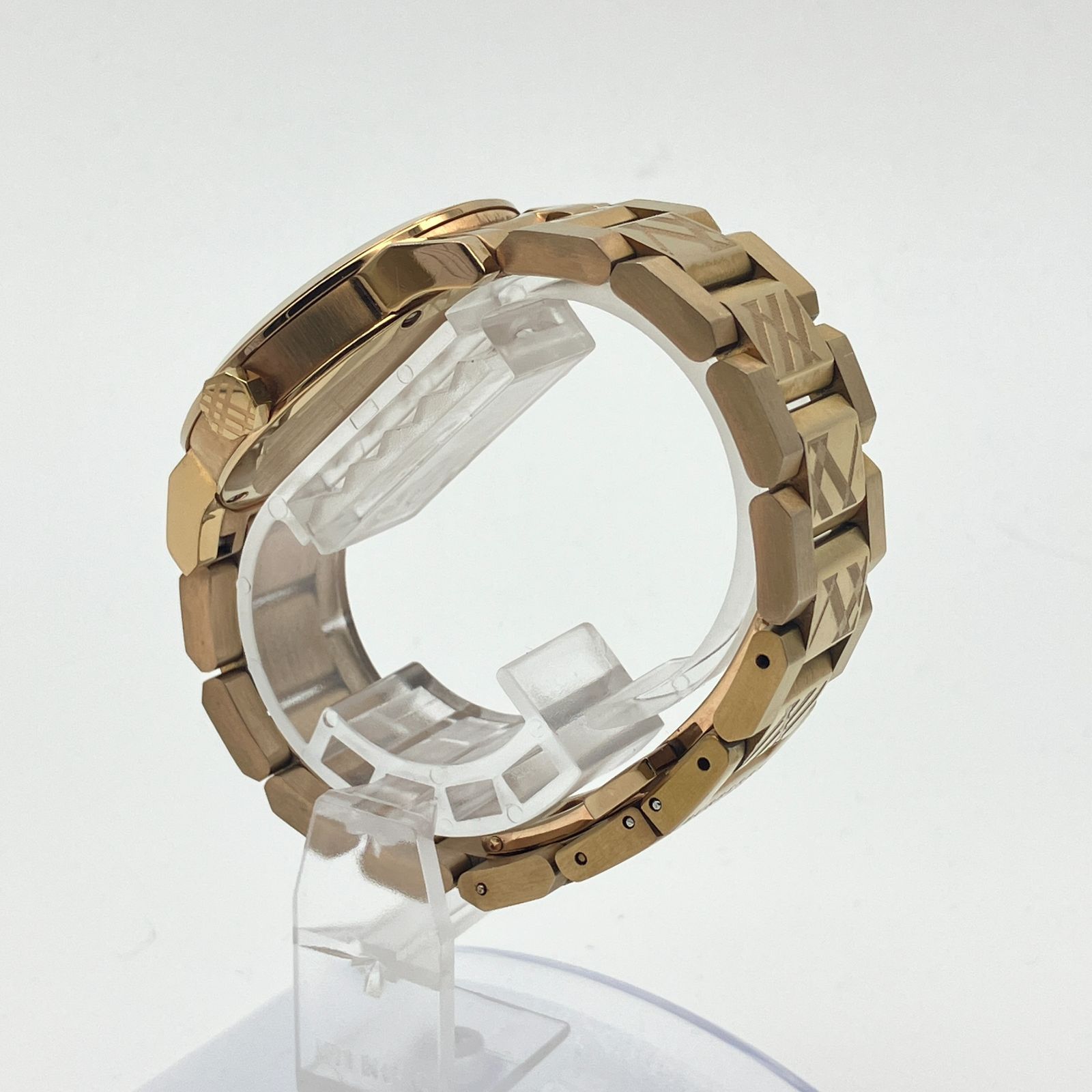 美品】バーバリー BURBERRY BU9146 腕時計 ザ・シティ チェック柄