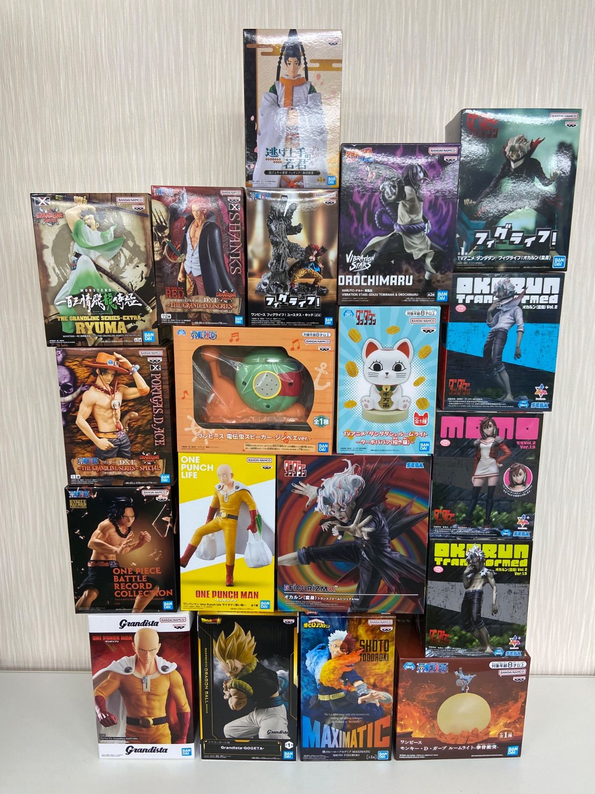 【送料込み】プライズフィギュア 23点セット 未開封 ジャンプ プライズ フィギュア 雑貨 まとめ 計19点 ダンダダン