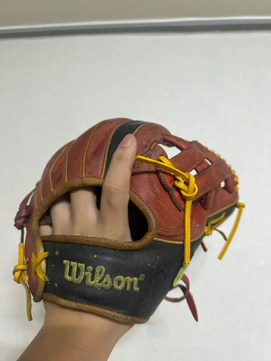 KUBOTA SLUGGER 久保田スラッガー CRオレンジ/ブラック 硬式ミット