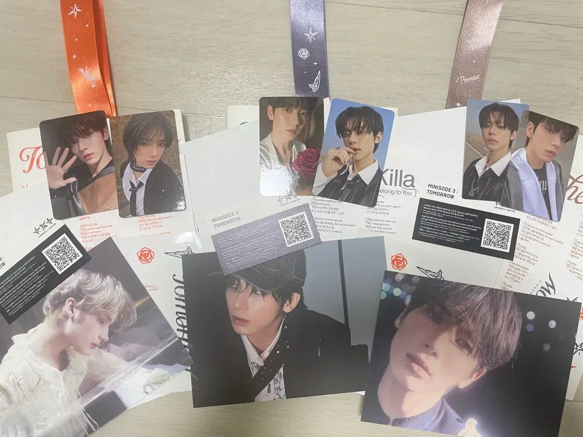 TOMORROW X TOGETHER アルバムCDセット トレカ付き TOMORROW X TOGETHER（TXT）ミニ3 アルバム（トレカ含むフルセット