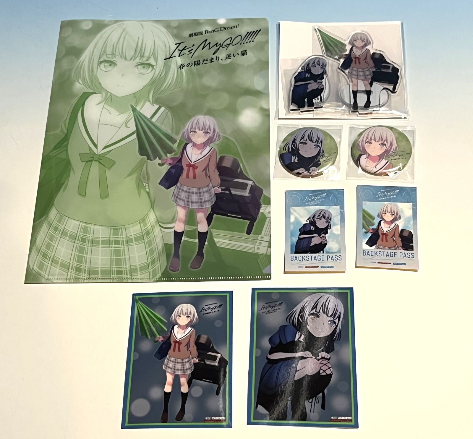 劇場版 MyGO ゲーマーズ限定　特典　要楽奈 前編 後編 Blu-ray 新品 劇場版 MyGO ゲーマーズ限定 特典 要楽奈 前編 後編 Blu-ray