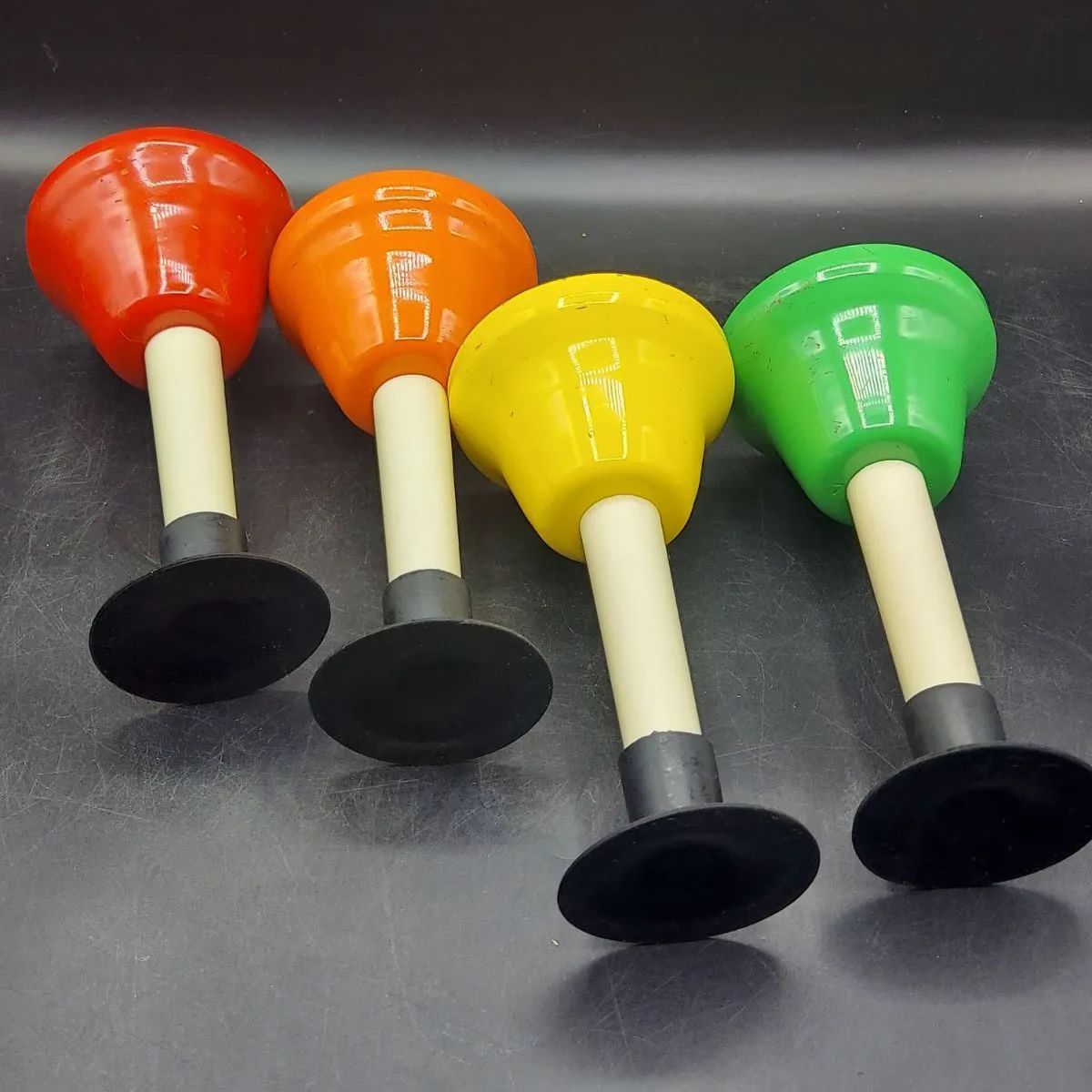 美品 河合楽器 メロディーベル ハンドベル 1401 8音 3セット 生産終了品 昭和レトロ希少 河合楽器 KAWAI メロディーベル（ハンドベル） 8音