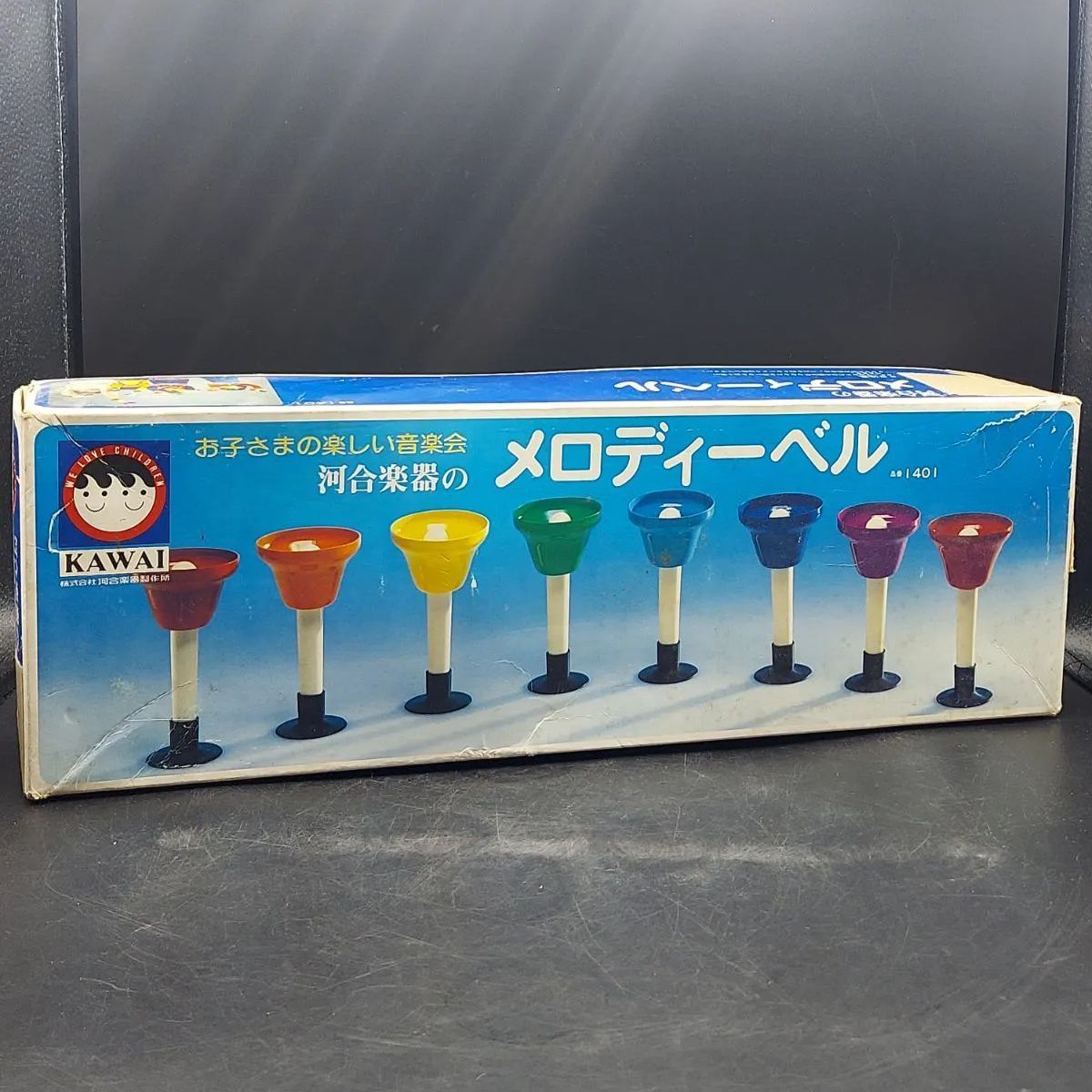 美品 河合楽器 メロディーベル ハンドベル 1401 8音 3セット 生産終了品 昭和レトロ希少 河合楽器 KAWAI メロディーベル（ハンドベル） 8音