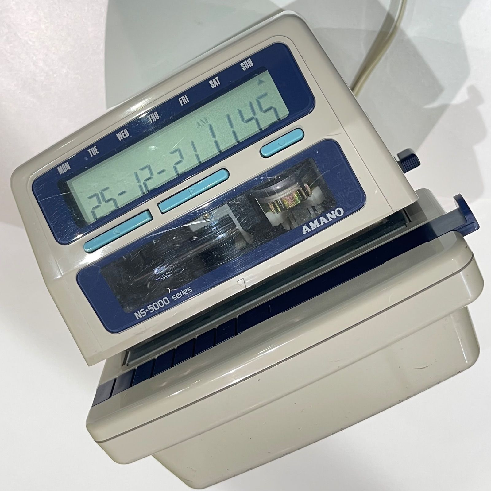 中古 AMANO アマノ 電子タイムスタンプ NS5000 NS-5000 ニュータイム
