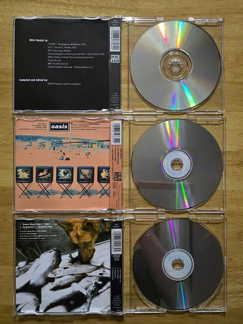 CD oasis オアシス ー Single ボックス セット 【公式通販】