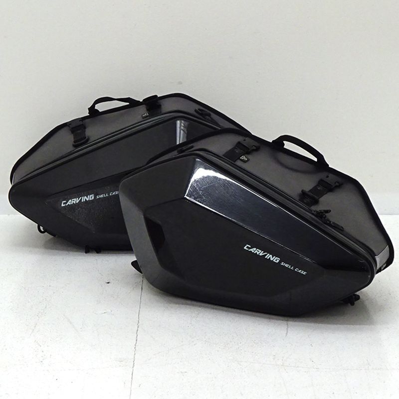 三重店】【ジャンク】TANAX MOTOFIZZ カービングシェルケース ブラック