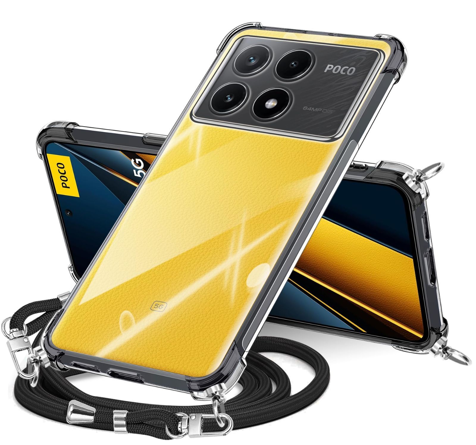 スマートフォン・携帯電話 【在庫処分】poco ショルダー x6 pro