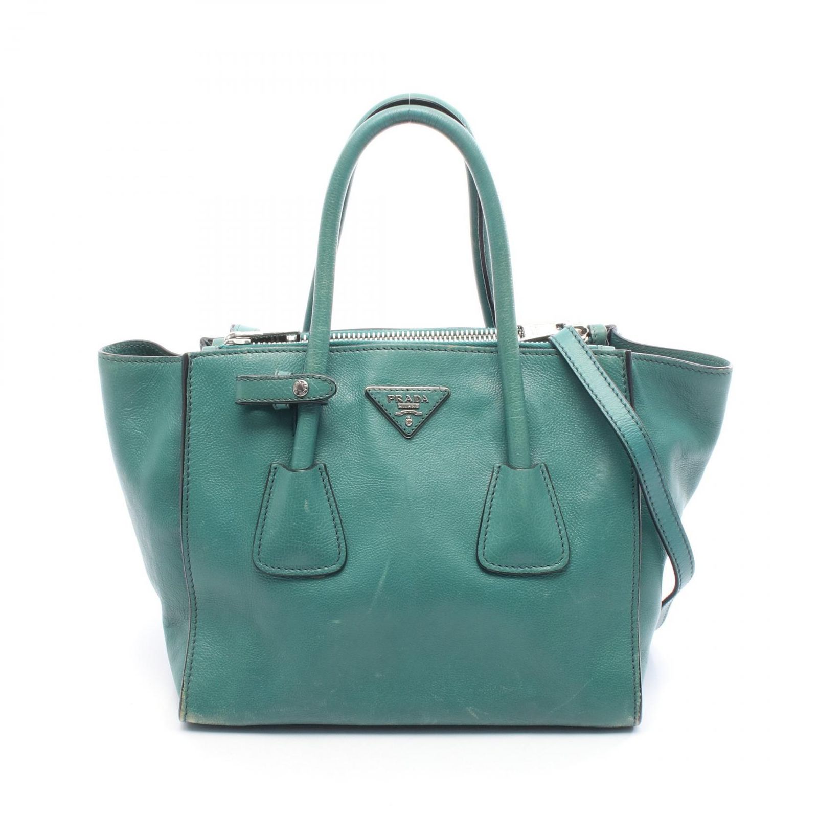 PRADA ダークグリーン ハンドバッグ | APPS-BICENTENARIO-PRD-01 