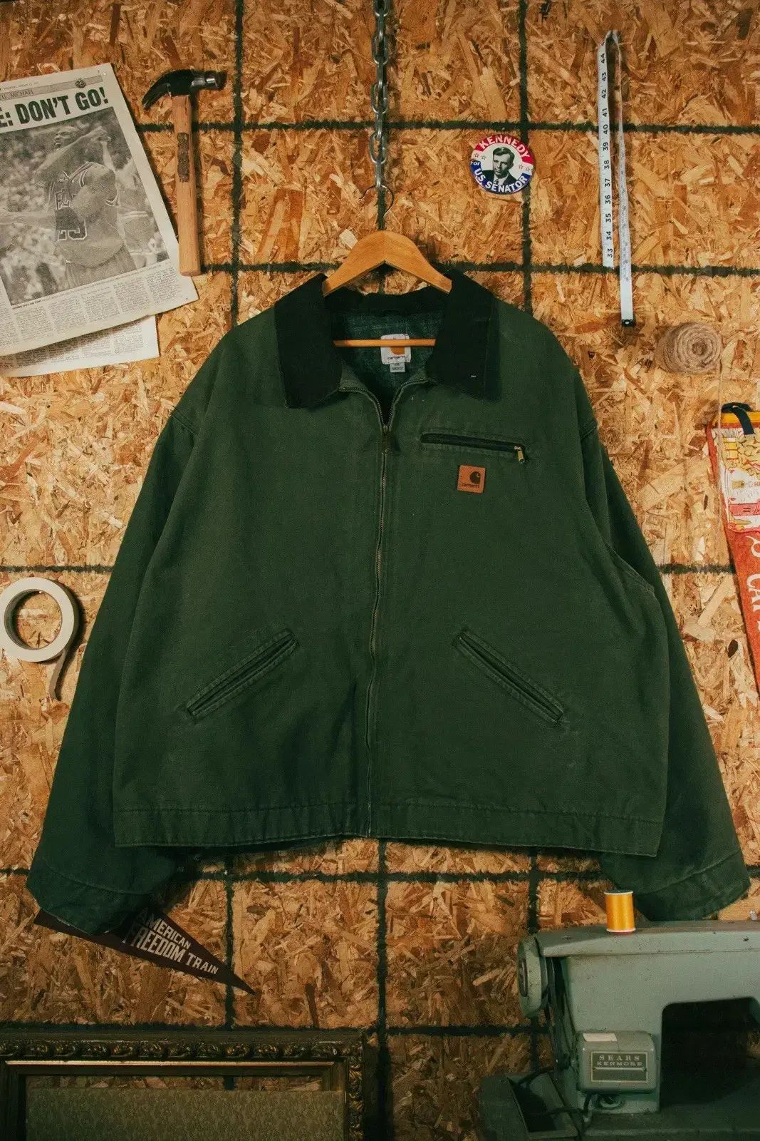 Carhartt カーハート j97 デトロイト ジャケット アミーグリーン Carhartt カーハート j97 デトロイト ジャケット アミーグリーン