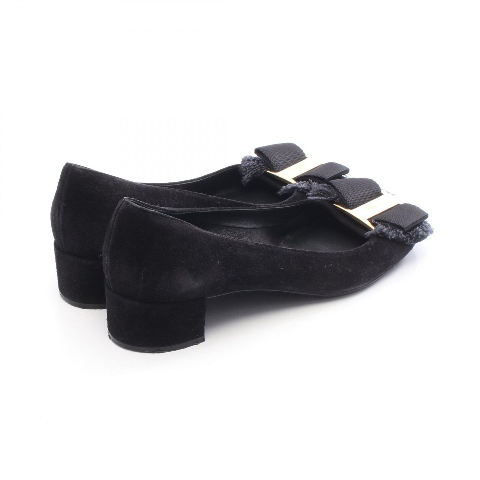 サルヴァトーレフェラガモ Salvatore Ferragamo パンプス ヴァラリボン