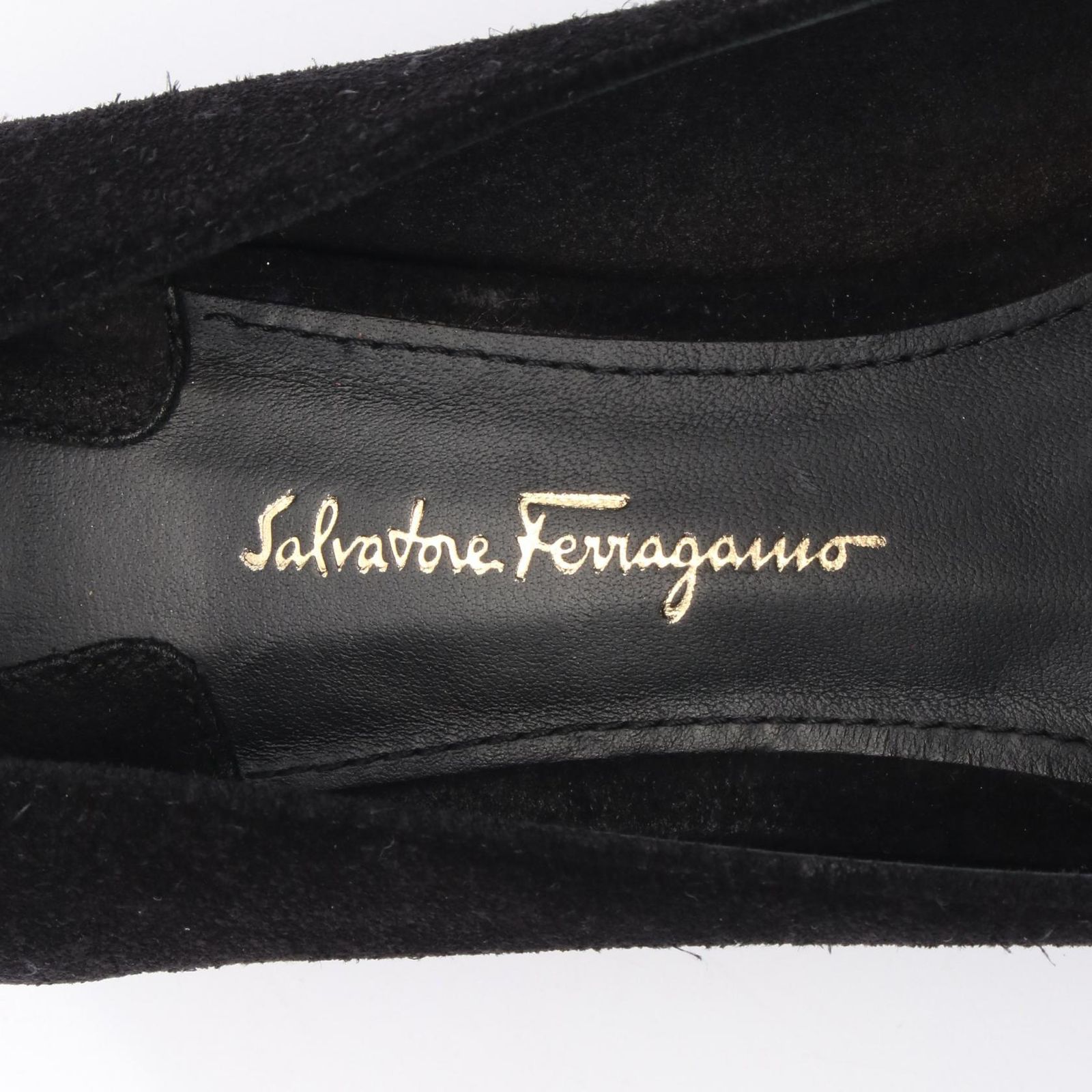 サルヴァトーレフェラガモ Salvatore Ferragamo パンプス ヴァラリボン
