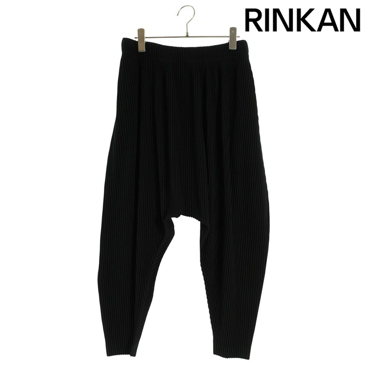 オムプリッセイッセイミヤケ HP63JF110 プリーツロングパンツ メンズ 2