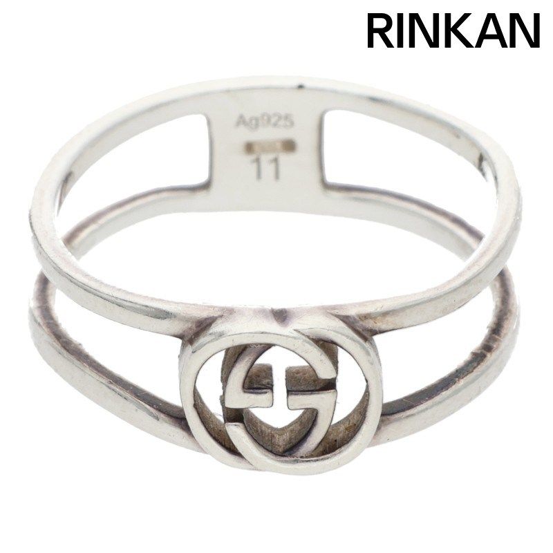 グッチ インターロッキングGリング メンズ 10号