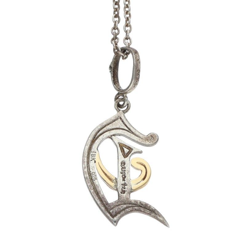 ローリーロドキン DAIGO/K18シルバーコンビネックレス メンズ - メルカリ