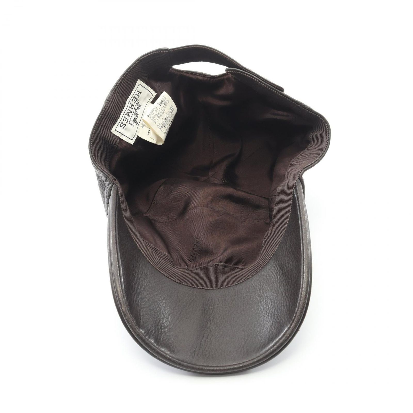 エルメス　メンズ　レザーキャップ 名古屋】エルメス キャップ ライリー 帽子 ラムレザー アリゲーター