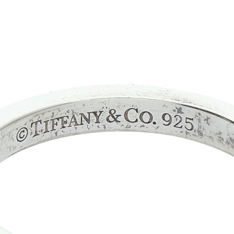 ティファニー 美品 21号 ノーツ ナロー リング シルバー QO11fe ティファニー ノーツ ナロー シルバーリング メンズ 21号 - メルカリ