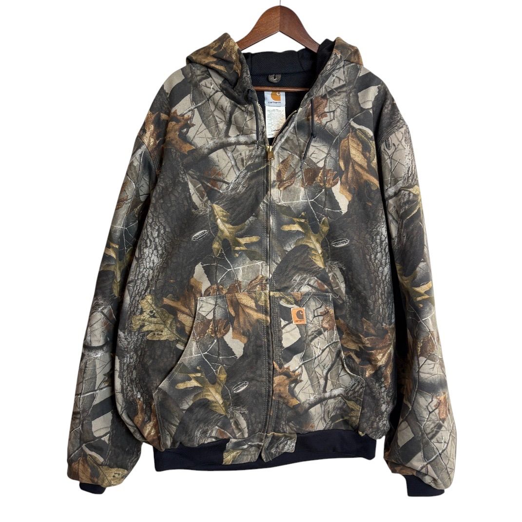 Carhartt リアルツリーカモ フルジップフーディ ジャケット J144 CMO