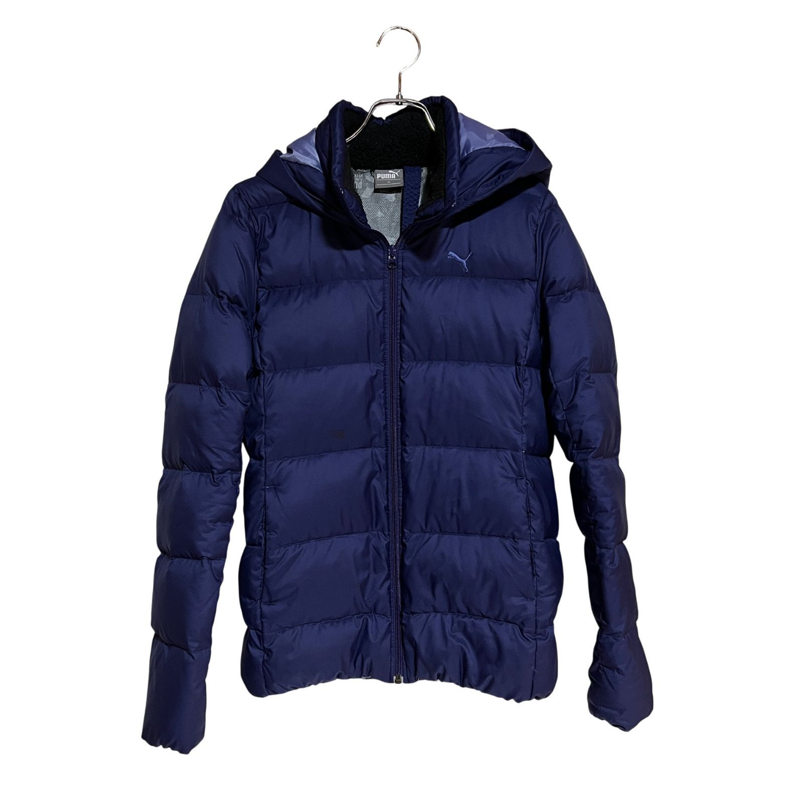 ZM1659 PUMA プーマ ダウン ジャケット ネイビー フード アウター