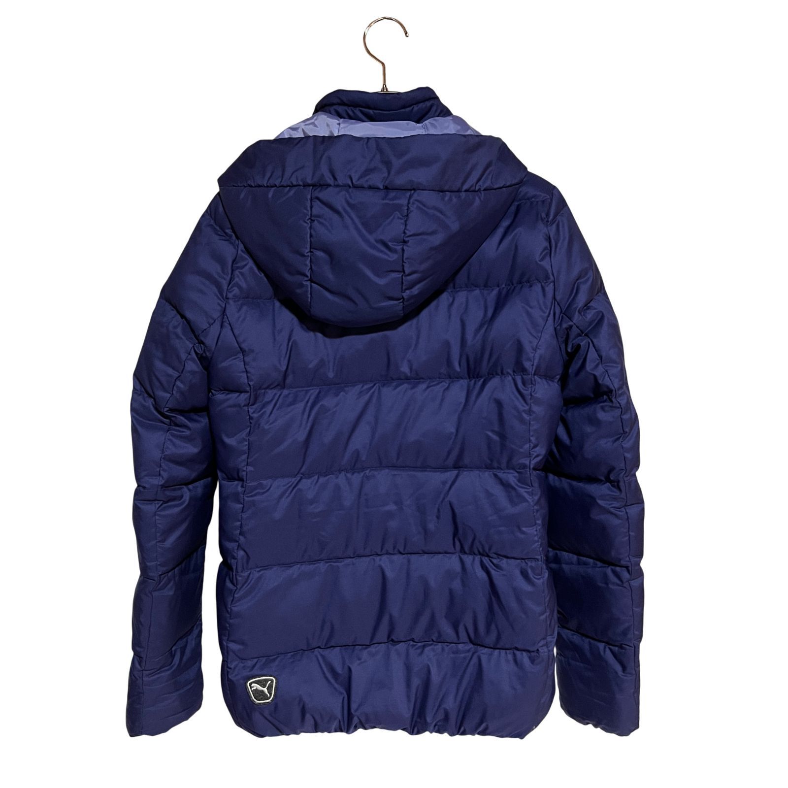 ZM1659 PUMA プーマ ダウン ジャケット ネイビー フード アウター