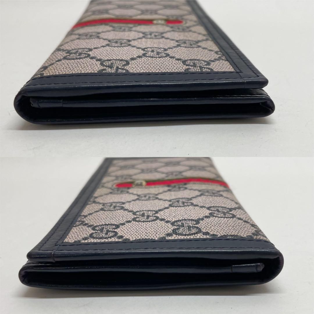 1640 GUCCI グッチ 長財布 オールド スプリーム シェリーライン - メルカリ