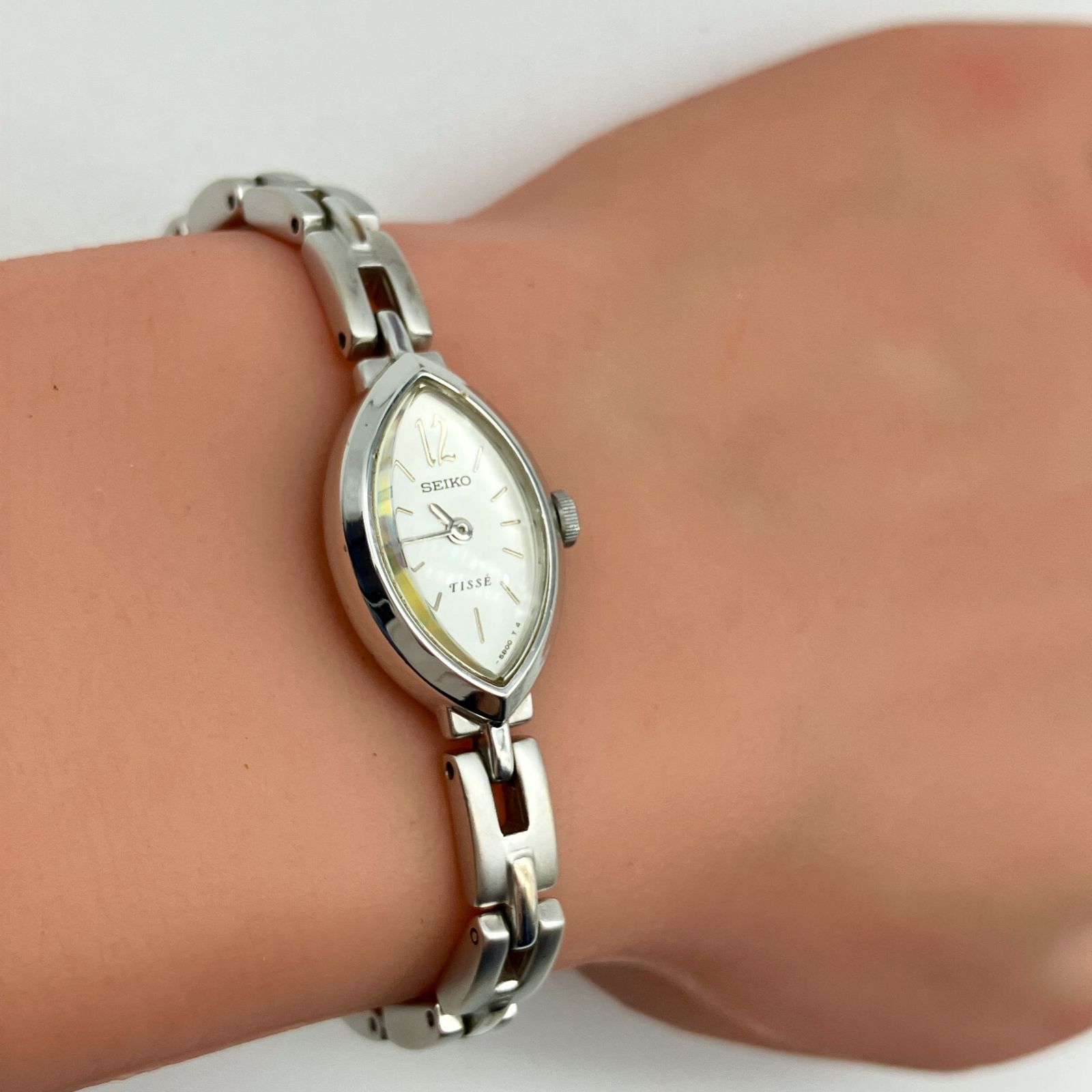 美品】セイコー SEIKO ティセ 1E20-3B40 腕時計 レディース クォーツ