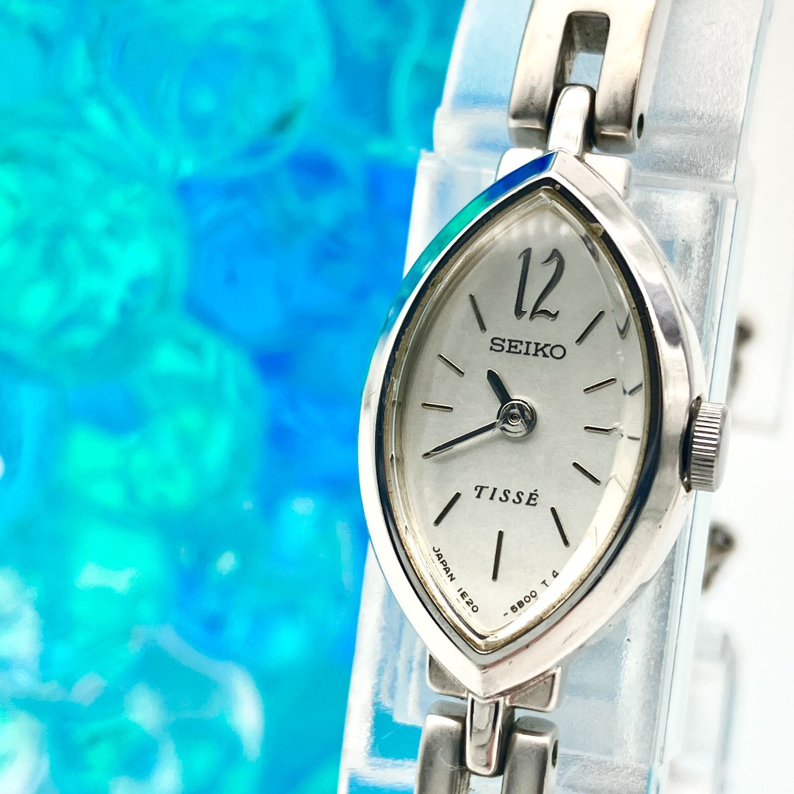 美品】セイコー SEIKO ティセ 1E20-3B40 腕時計 レディース クォーツ