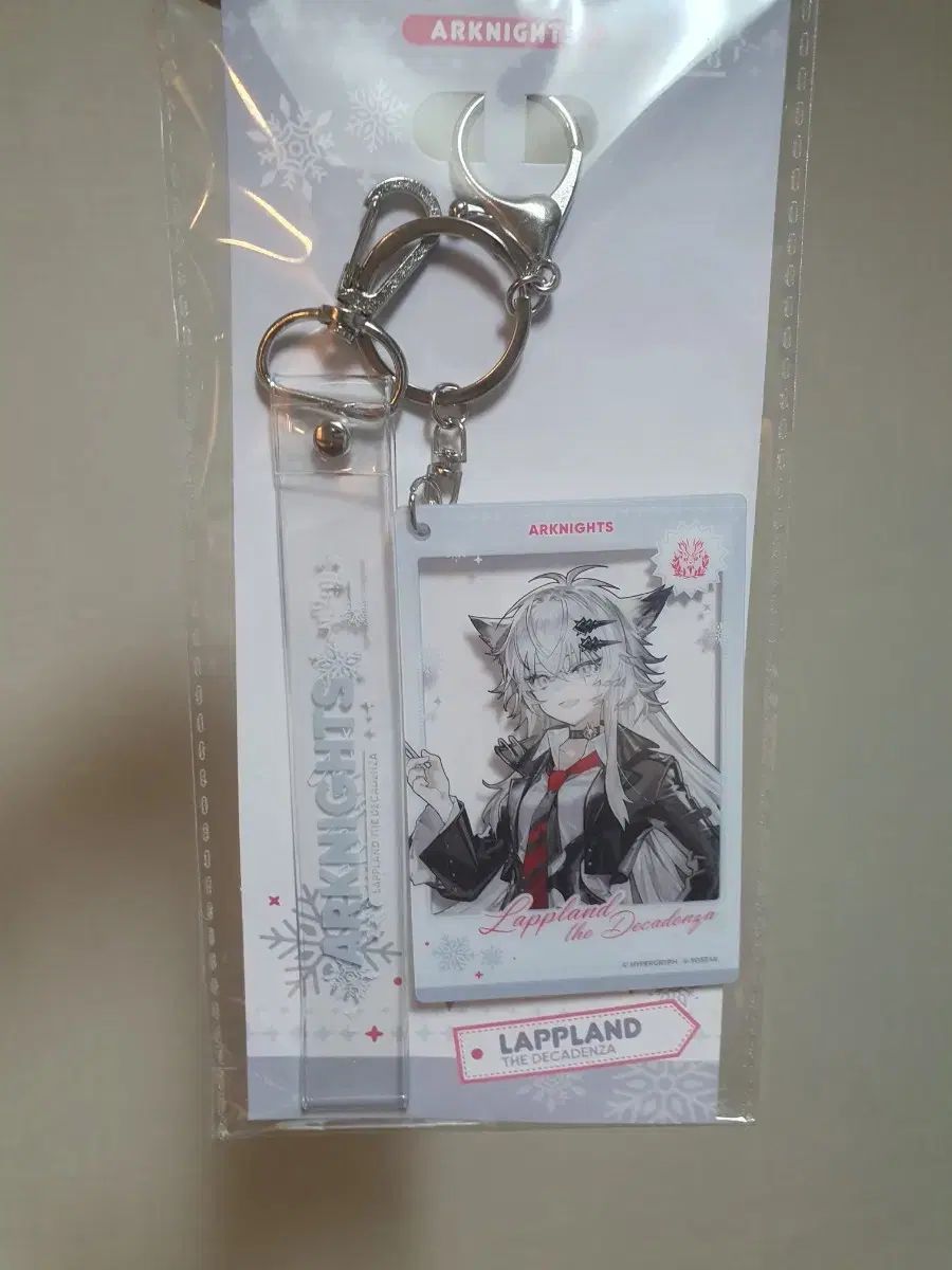 AGF 韓国アークナイツ agf2025 ラップランド アクリルキーリング AGF 韓国 アークナイツ agf2025 ラップランド アクリルスタンド - メルカリ