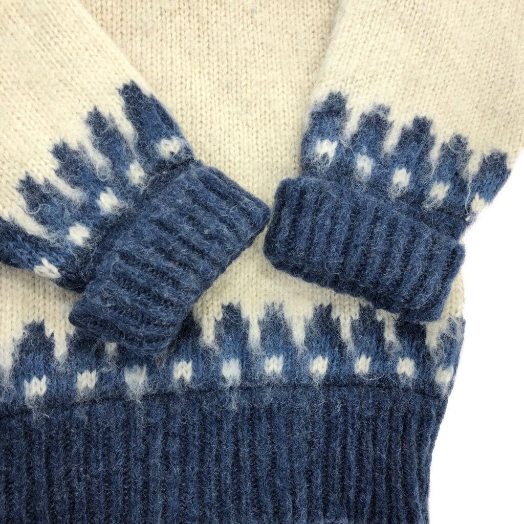 デンマーク製 SCANDIA ノルディックセーター ブルー(メンズ 52)中古