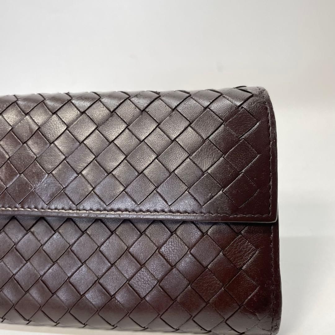 3049 BOTTEGA VENETA ボッテガヴェネタ 長財布 レザー イントレ