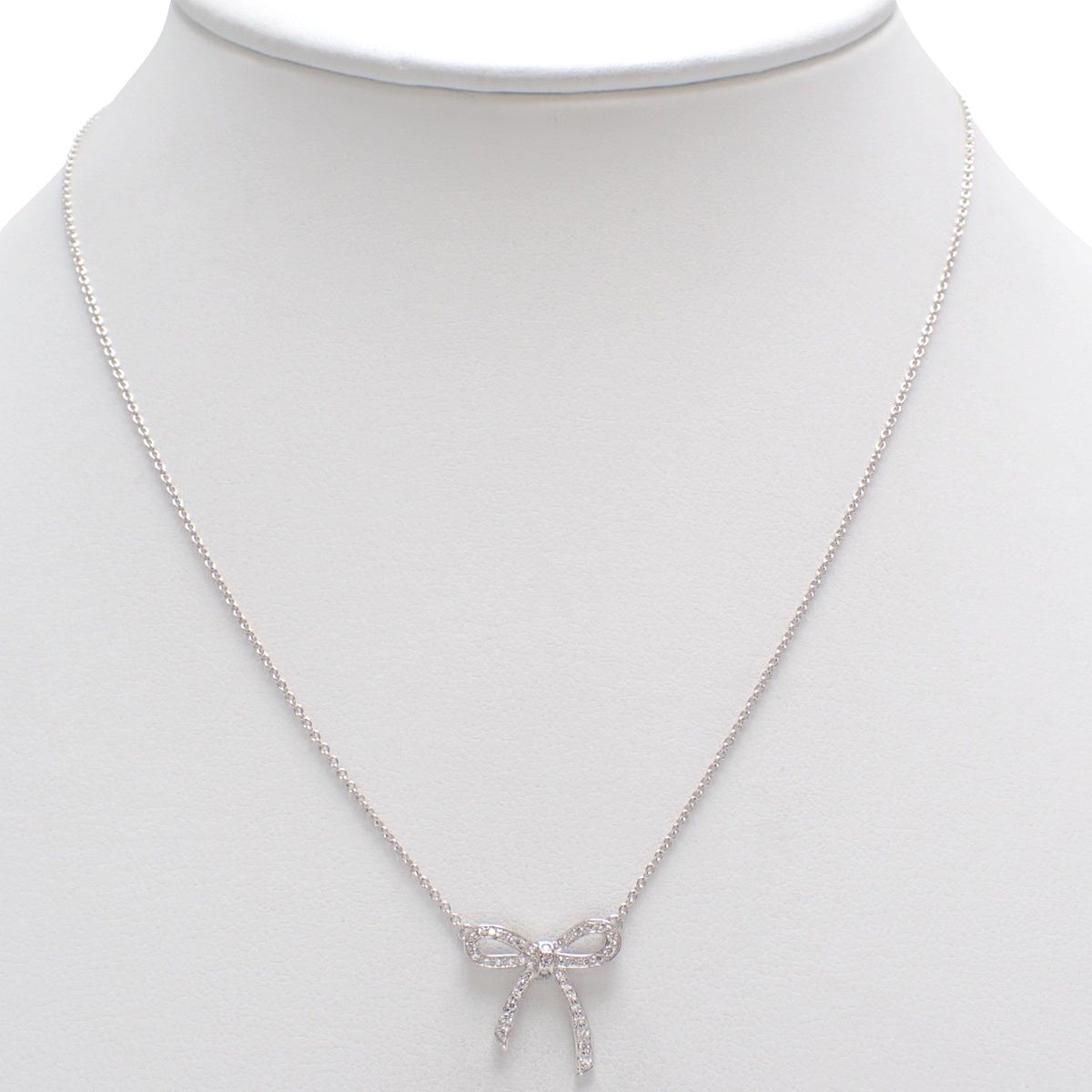 TIFFANY&Co.(ティファニー) ボウ リボンモチーフ ペンダント