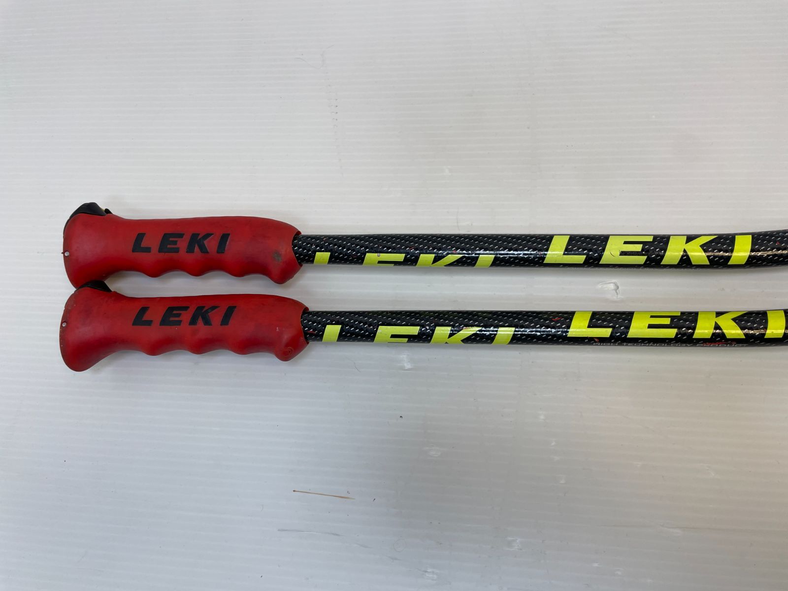 ◇ スキー ストック LEKI 115 cm レーシング アルミ レキ ポール ski