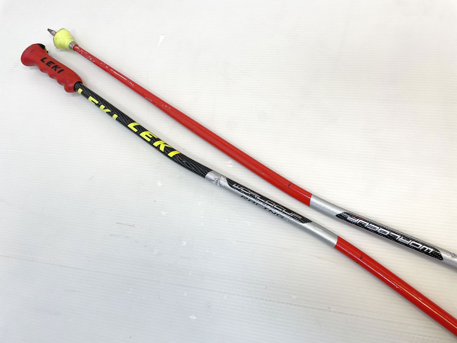 ◇ スキー ストック LEKI 115 cm レーシング アルミ レキ ポール ski