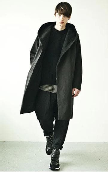 美品】 KAZUYUKI KUMAGAI ATTACHMENT コート 2 黒 - メルカリ