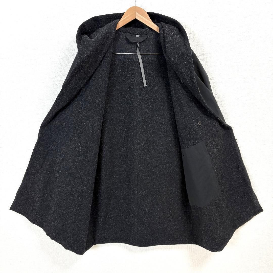 美品】 KAZUYUKI KUMAGAI ATTACHMENT コート 2 黒 - メルカリ