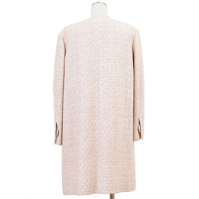 CHANEL シャネル コート メタリックツイード P53536 2016年製 COCO