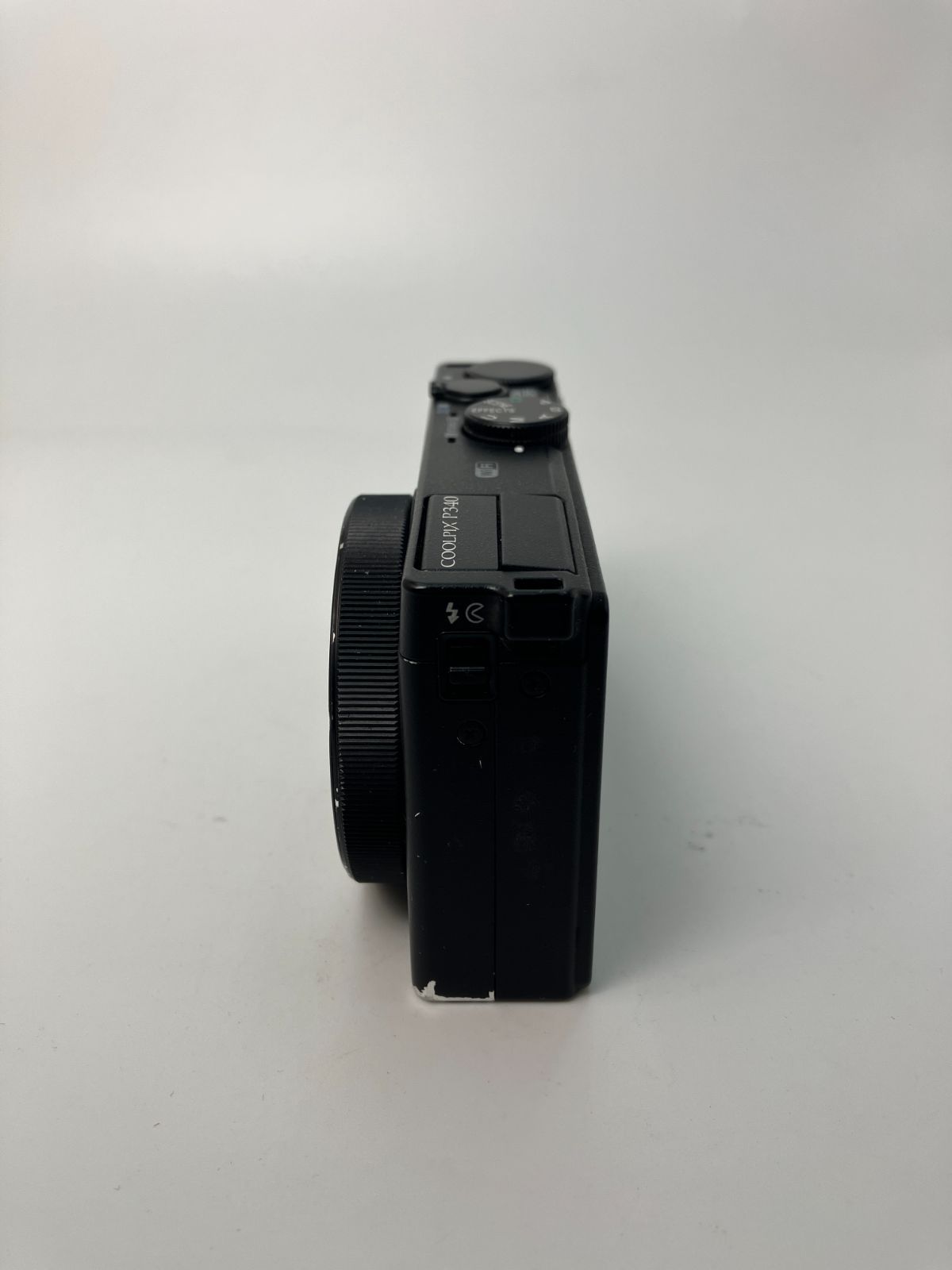 美品　Nikon COOLPIX P340 コンパクトデジタルカメラ 動作確認済 中古】Nikon ニコン COOLPIX P340 ブラック コンパクトデジタルカメラ