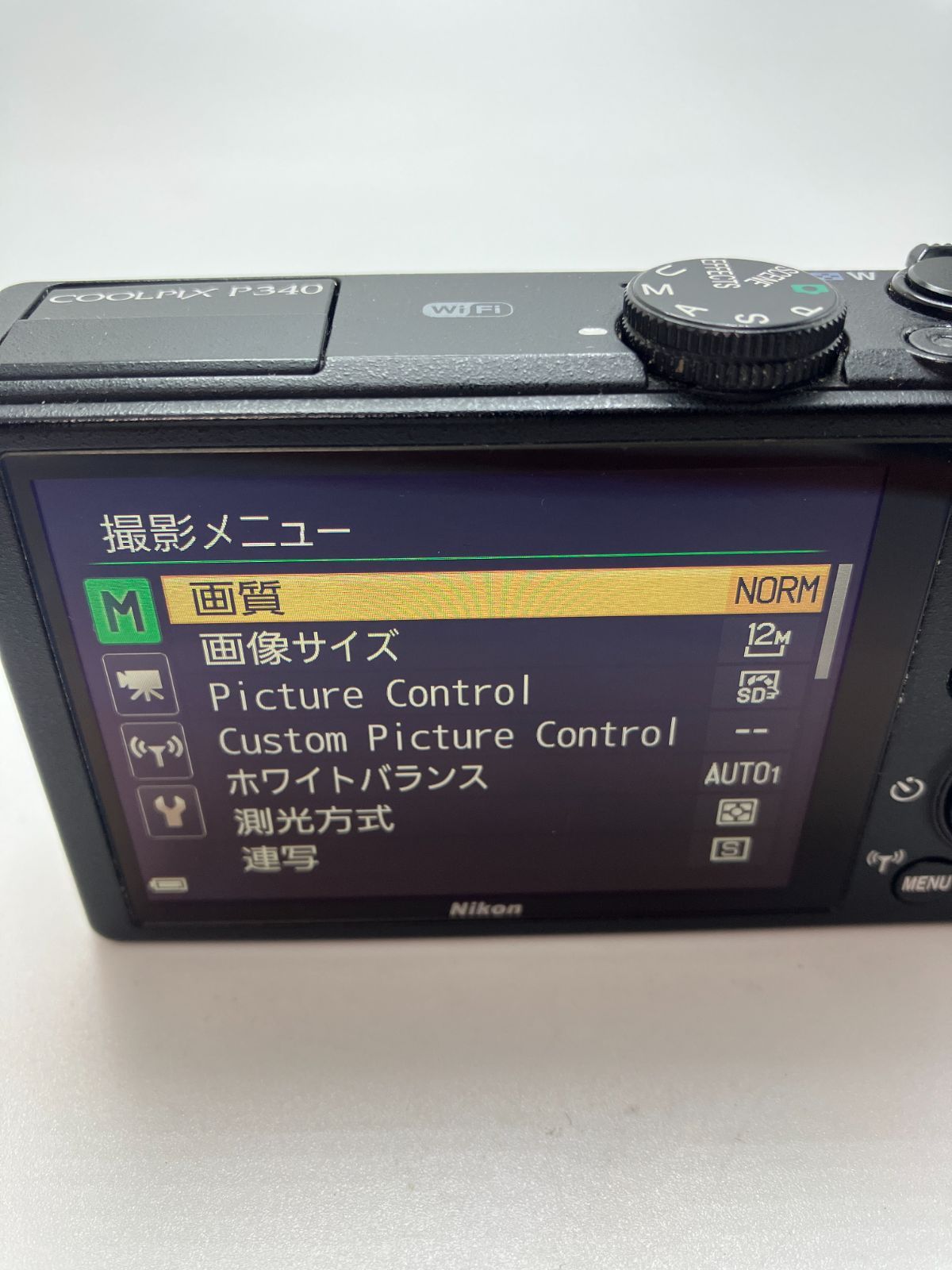 返品保証・動作確認済】Nikon COOLPIX P340 コンパクトデジタルカメラ
