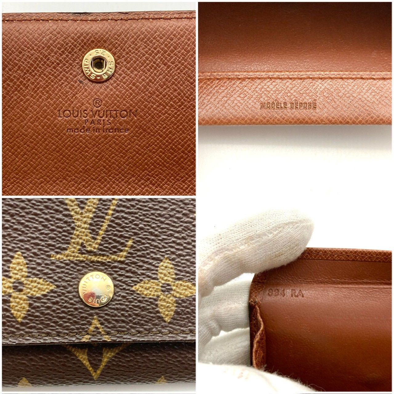 ルイヴィトン モノグラム ポルトモネプラ コインケース 小銭入れ 71221