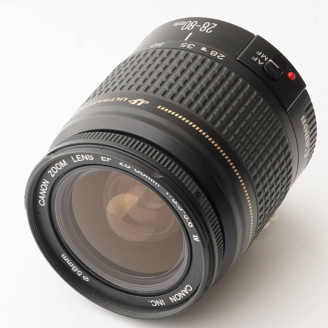 Canon EF 28-80mm EOS SLR USM 10QD AF 35mm Film キヤノン Lens QD 0