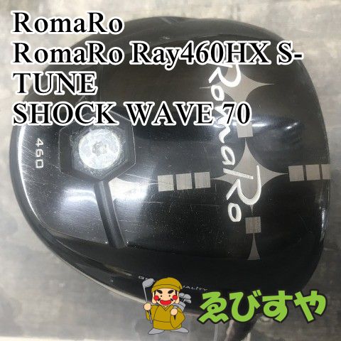 【中古】ドライバー ロマロ RomaRo Rayα BLACK 10.5 RomaRo Ray α black ドライバー ロマロ地クラブ