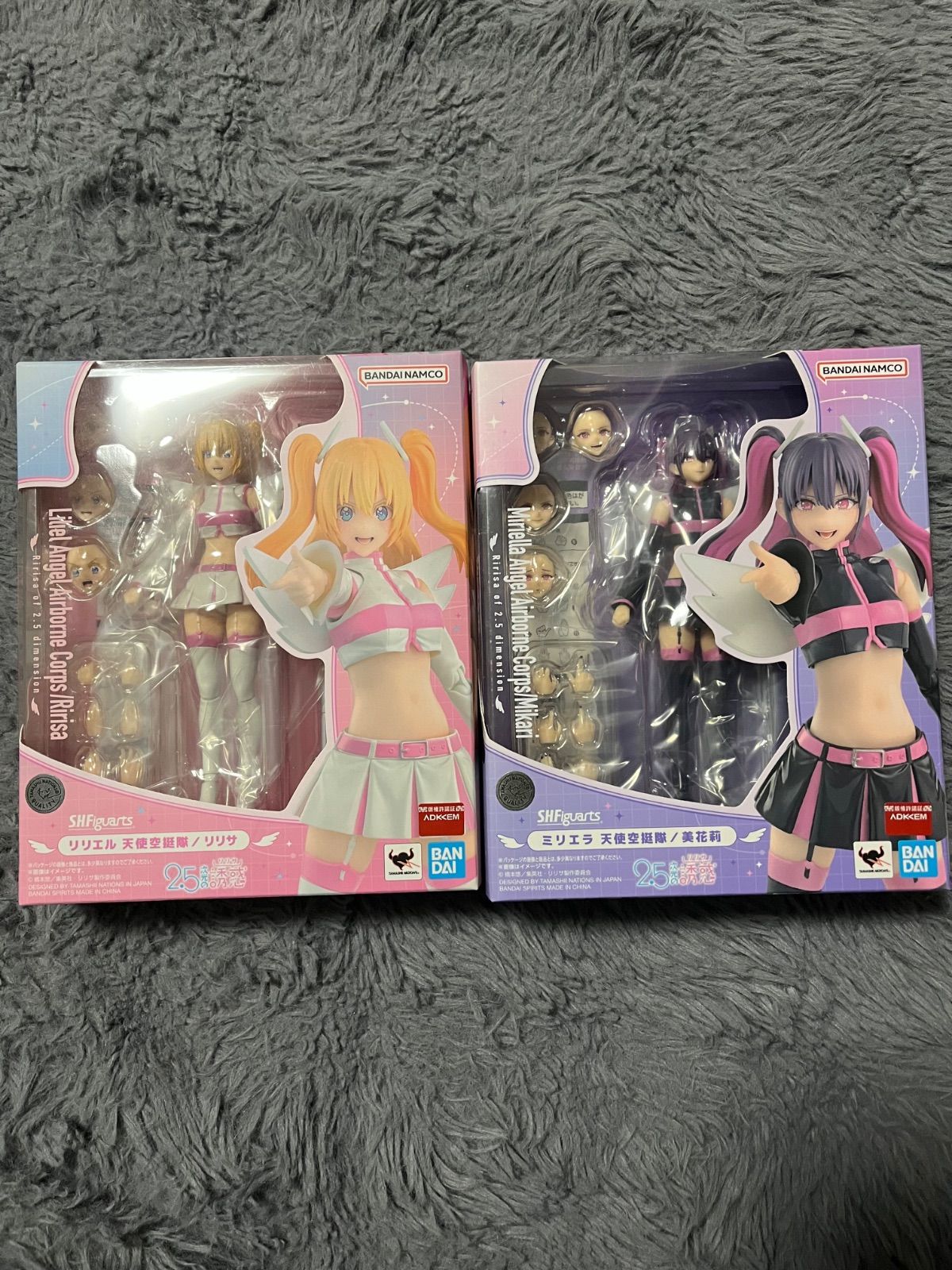 S.H.フィギュアーツ 2.5次元の誘惑 リリエル・ミリエラ2点セット