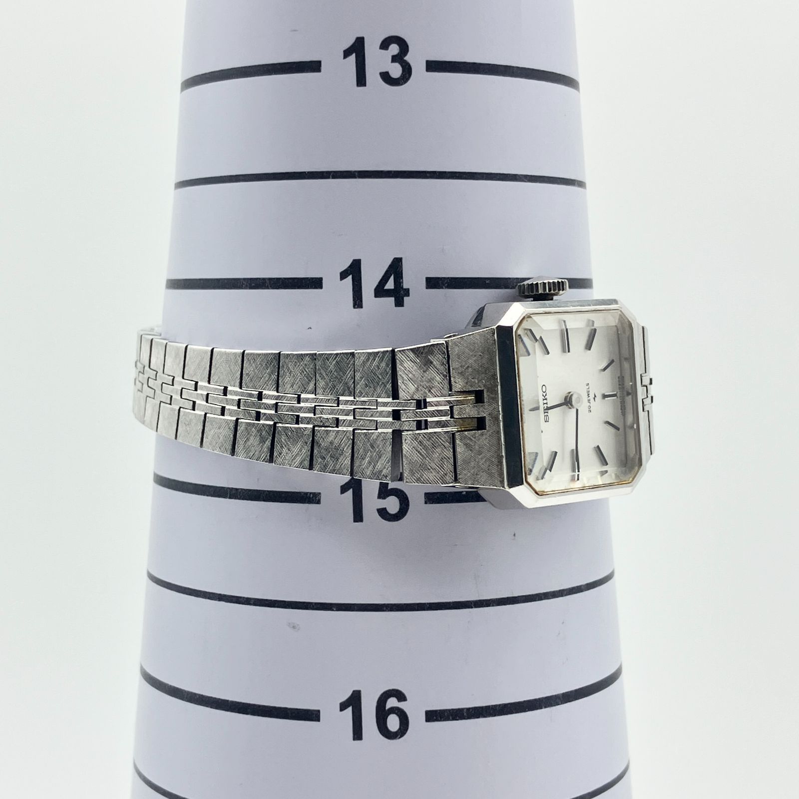 中古】セイコー SEIKO 17-3330 腕時計 手巻き 20石 スクエア