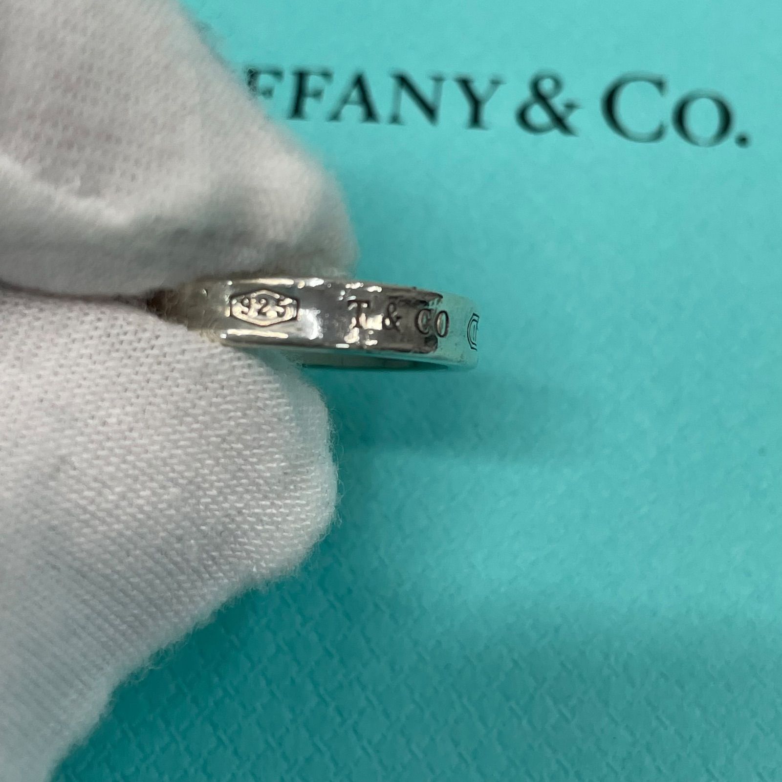 ▪️ 【美品】Tiffany＆Co. ティファニー 1837 ナローリング シルバー 