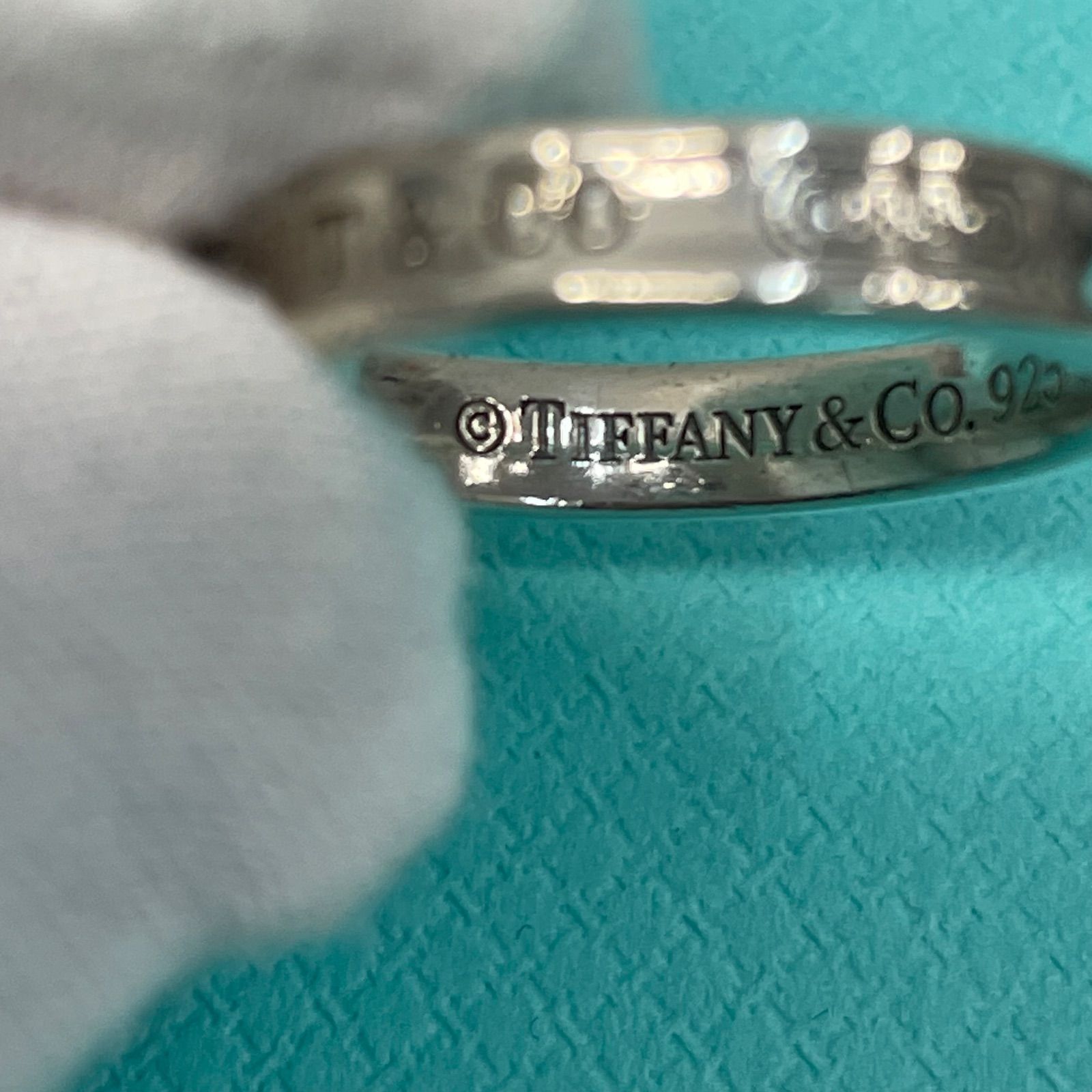 ▪️ 【美品】Tiffany＆Co. ティファニー 1837 ナローリング シルバー 
