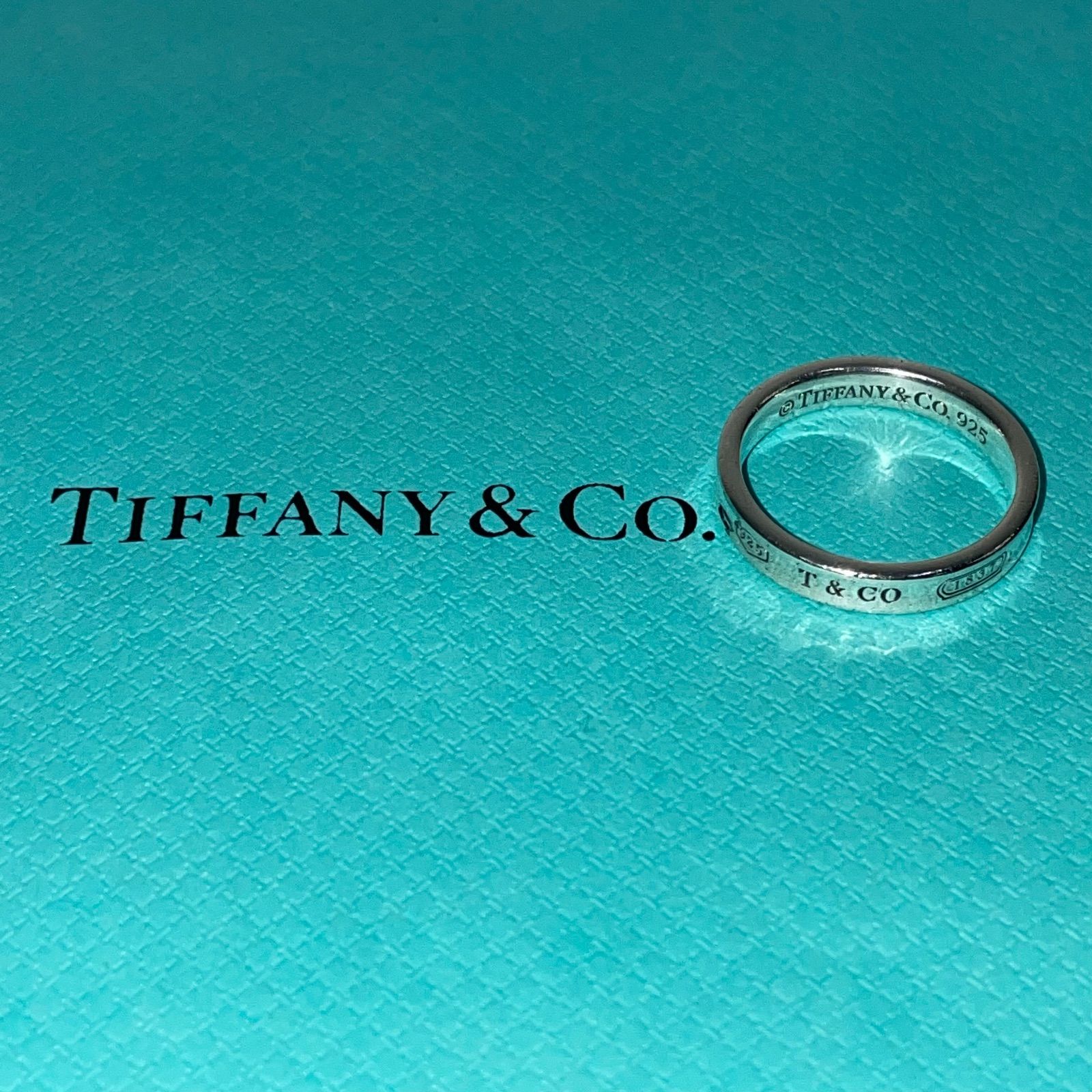 ▪️ 【美品】Tiffany＆Co. ティファニー 1837 ナローリング シルバー 