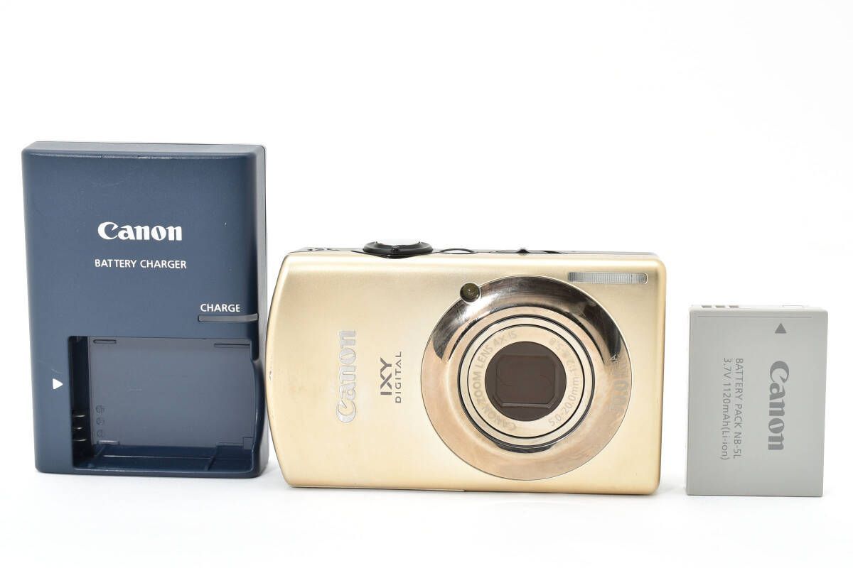 ☆美品☆キャノン Canon IXY DIGITAL 920 IS ゴールド 現状品#945g