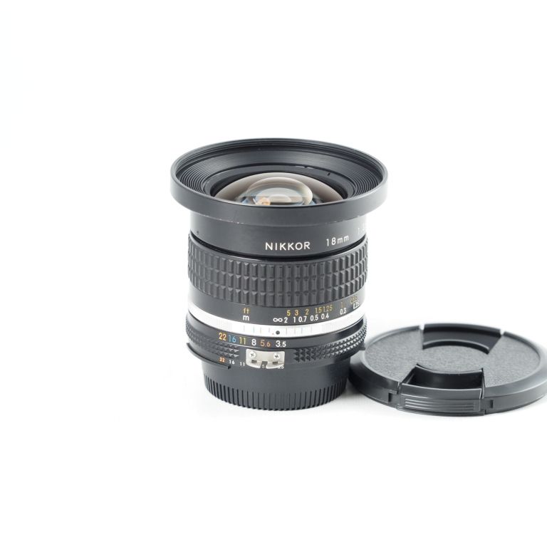 Nikon Ai-S NIKKOR 18mm F3.5 ニコン Fマウント 広角 MFレンズ #14196