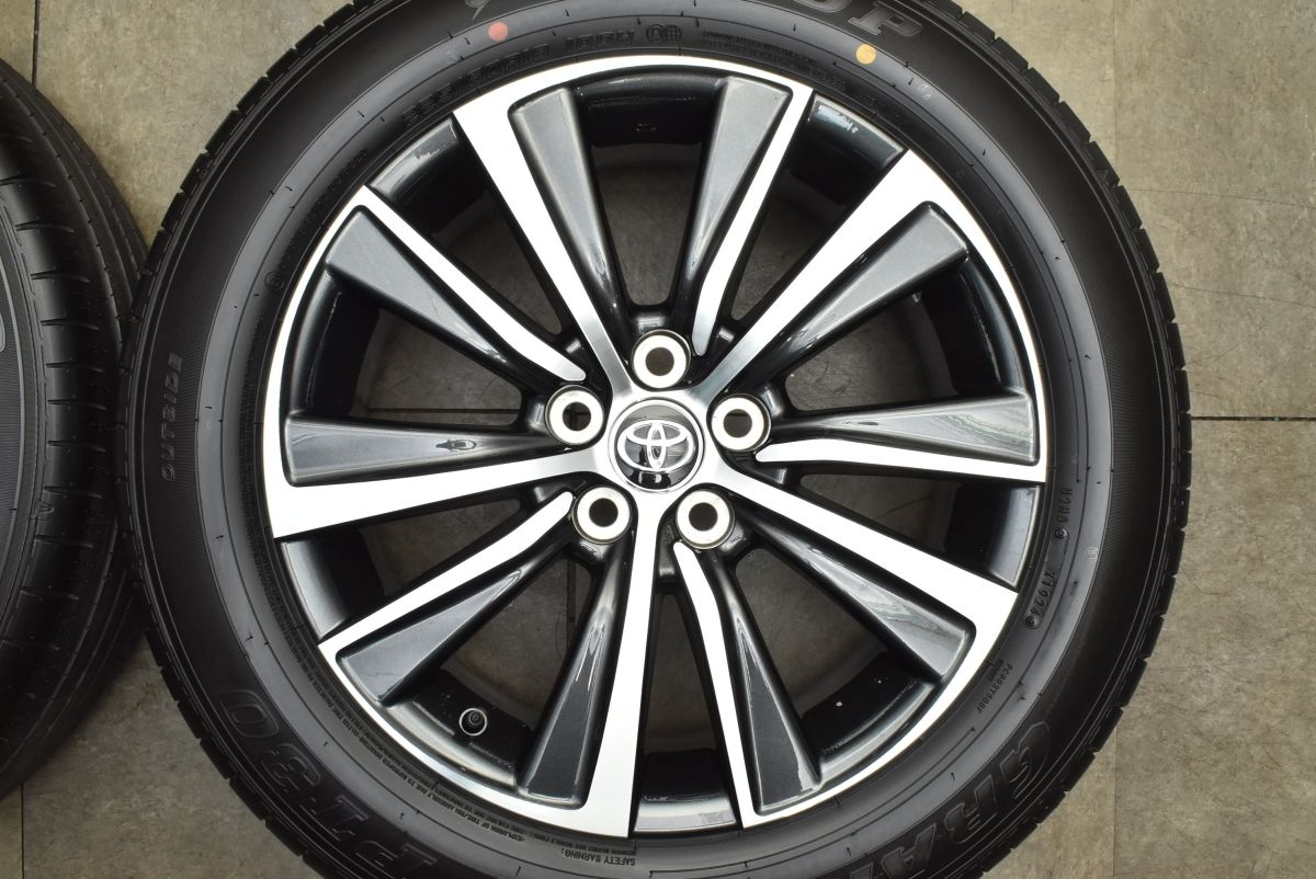 2024年製 新車外し品】トヨタ 80 ハリアー G 純正 18in 7J +35 PCD114