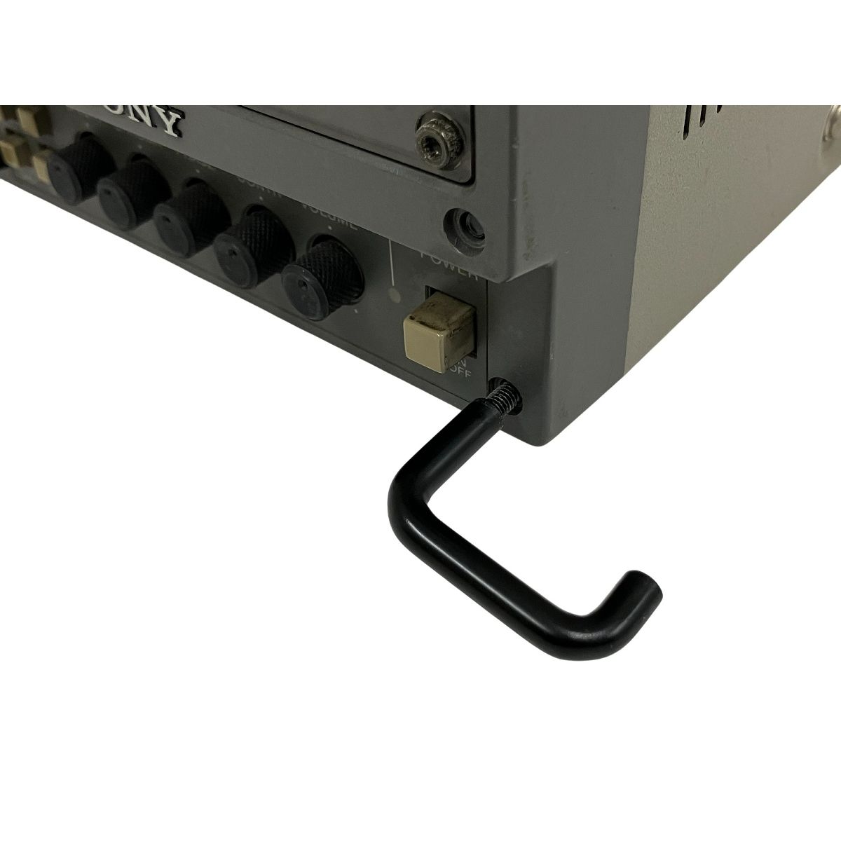 ソニー業務用カラーモニターPVM-6041Q中古ジャンク品の出品です。 PVM-6041Q / 6inch Color Monitor【中古放送用・業務用 映像機器・音響